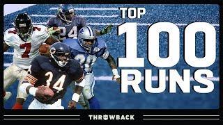 Top 100 Runs in NFL History!