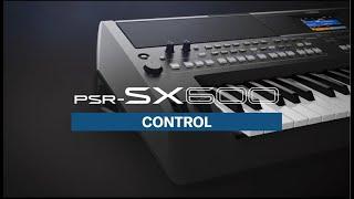 PSR-SX600, Control Overview