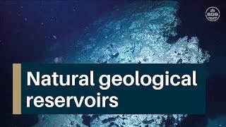 Long-term stability of natural geological reservoirs