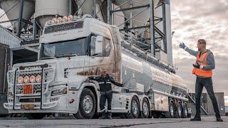 30.000 liter in half an hour with Scania 660S Torpedo: De Lastdrager II! 