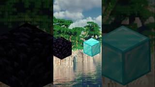 Obsidian vs all blocks comparison #shorts #shortfeed #minecraft #viral