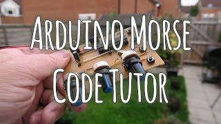 Arduino based Morse Code tutor - Ham radio projects.