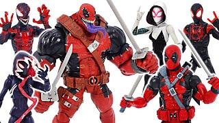 Venomized Spider-Man Miles Morales, Spider Gwen, Deadpool! | DuDuPopTOY