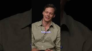 Bill Skarsgård kept his tattoos on whilst filming The Crow