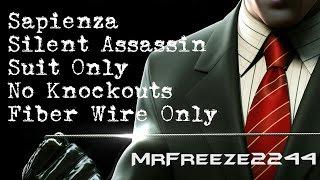 HITMAN - Sapienza - Silent Assassin/Suit Only/No KOs/Fiber Wire Only