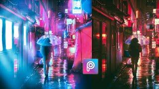 PicsArt Tutorial Edit Cyberpunk Effect