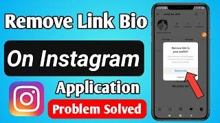 Instagram Bio Remove Link Problem Solved  | Instagram bio Tag/Mention not clickable