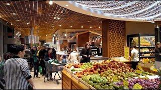 Супермаркет Зеленое Яблоко в Каспийске. Изобилие + восточный колорит | туризм в Дагестане
