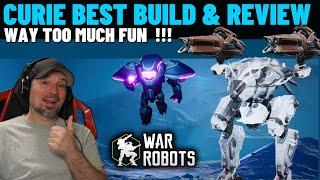 War Robots Best Curie Build | WR New Robot Curie Gameplay and review