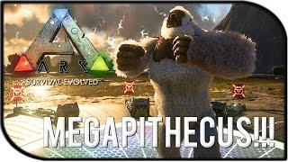 ARK: Survival Evolved MEGAPITHECUS / GORILLA BOSS GAMEPLAY - "THE TAMED GORILLA BOSS!!!"