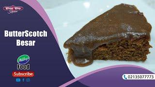 Homemade Butterscotch Besar Cake l Sauce Recipe l Easy Peasy l Chef Arsalan