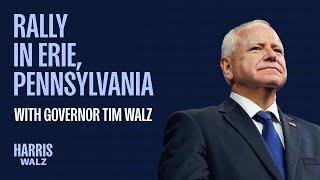 Rally in Erie, Pennsylvania with Governor Tim Walz | Harris-Walz 2024