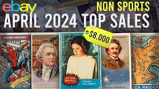 TOP 30 Highest Selling Vintage Non Sports Trading Cards on eBay | April 2024