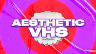 AESTHETIC VHS INTRO TEMPLATE (NO TEXT)