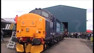 My Mate Mike (ACTractionLTD) thrashing 37409 at Gresty Bridge Open Day 10th July 2010