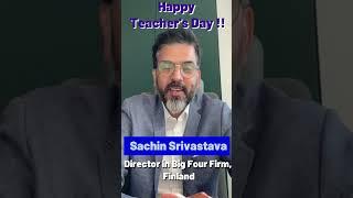 Watch Happy Teacher's Day Wishes from CA Sachin Srivastava  | CA Vinod Kumar Agarwal |AS Foundation