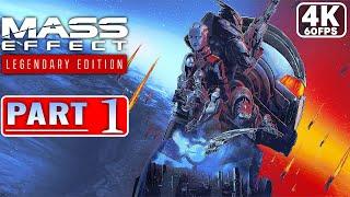 MASS EFFECT LEGENDARY EDITION Gameplay Walkthrough PART 1 (4K/60FPS PC) - No Commentary