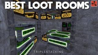 RUST - MEGA LOOT ROOMS & TC Rooms (Triplestacking)