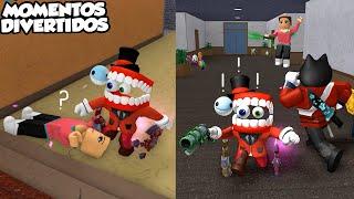 MURDER MISTERY 2 pero SOY CAINE Mini (Momentos Divertidos) Amazing Digital Circus MM2 Roblox