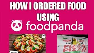 #FoodPanda HOW TO ORDER FOOD FOR MY FRIENDS THRU FOOD PANDA APP #shorts