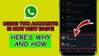 Easily Use 2 WhatsApp Accounts with Just One App. "The official WhatsApp App"