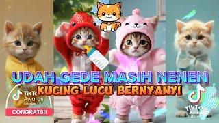 UDAH GEDE MASIH NENEN VERSI KUCING LUCU TERBARU