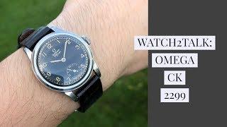 Watch2Talk - Omega CK 2299 model - 1942 ww2 swedish army Omega Officer watch