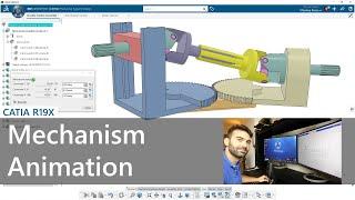 Mechanism Animation - CATIA 3DExperience R19x