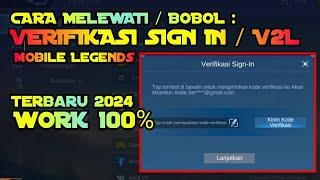 Cara melewati verifikasi sign in mobile legends (Cara bobol v2l ml) TERBARU!!!