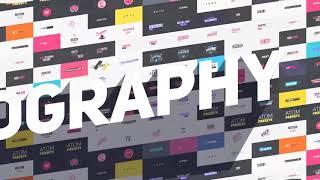 Big Pack of Typography Atom | After Effects Template | Titles