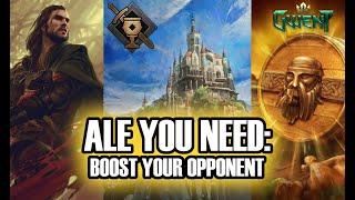 GWENT | BOOSTING opponents and STEALING points later | Nilfgaard Toussaintois Hospitality deck