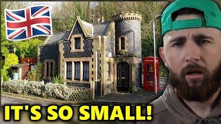 AMERICAN Reacts to BRITISH vs AMERICAN Homes... *Brits live here?*