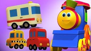 Bob, the Train | bob kereta transportasi untuk anak-anak | belajar kendaraan transportasi