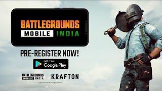 how to pre- register battlegrounds mobile india nex-77