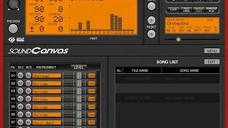 Roland Sound Canvas Demo and Tour for iPad