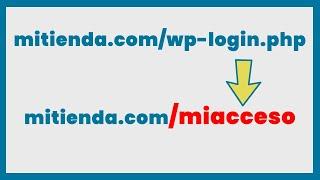 Cambiar url de acceso Administrador a WordPresS | wp-login.php | Protege tu web | Plugin Gratis