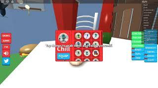 how to get the ice cube skin and the chiller skin on noodle arms (Roblox)