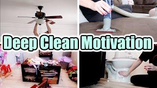 How to DEEP CLEAN ALL DAY overwhelmed | DECLUTTER, ORGANIZE SPRING CLEANING
