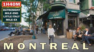 Montreal City Walking Tour - Long Walk Covering Multiple Neighborhoods - September 2021