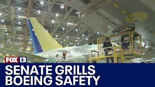 U.S. Senate faults Boeing safety practices, FAA oversight | FOX 13 Seattle