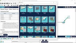 2.9.1 Packet Tracer - Basic Switch and End Device Configuration
