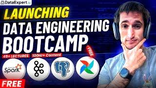 6-week Free Data Engineering Boot Camp Launch Video | DataExpert.io