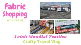 I found a fabric store on holiday! Come fabric shopping with me in Belgium | CRAFTS & SEWING