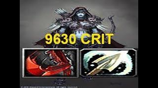 Warcraft 3 | Custom Hero Survival v2.6c | BIGGEST CRIT 9630 | ONLY 2 PASSIVES | Incredible game