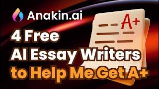 4 Free AI Essay Writer Apps to Help Me Get A+ in 2024 | School GPT | Graduation Assistant