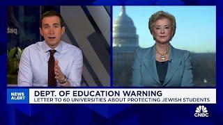 Education Secretary Linda McMahon: Universities should be about open debate, not violence