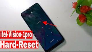 itel vision 1 pro hard reset pattern lock unlock|Hard reset vision 1 pro itel L6502 Factory Reset