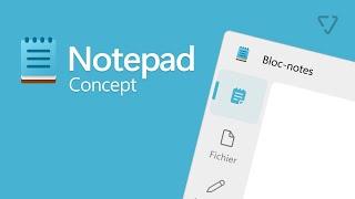 Windows 11 - The new Notepad app (Concept)