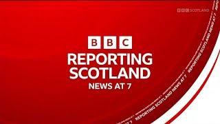 BBC Scotland : BBC Reporting Scotland News at 7 (New Program) - 6 January 2025