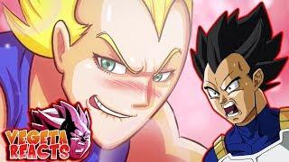 Vegeta Reacts To Dragon Ball Z VS Marvel Superheroes